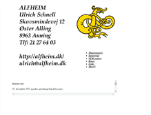 Tablet Screenshot of alfheim.dk